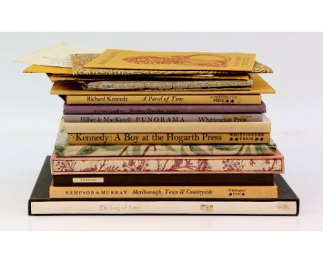 Whittington Press limited edition of 206,  The Song of Songs illustrated by Richard Kennedy,  Miracle in the Wilderness a sto