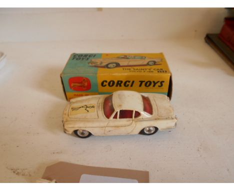 An early Corgi 'The Saint' Volvo P1800, No 258