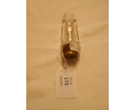A 'Vandoren/ bass clarinet mouthpiece in clear crystal, numbered 'A2'