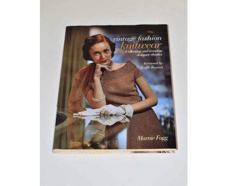 Vintage Fashion Knitwear by Marnie Fogg, together with a quantity of Stitchcraft magazines, c.1950's/60's, and a quantity of 