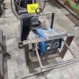 MILLER 70 SERIES S-74S WIRE FEEDER, S/N LC542210 W/ STEEL CART