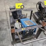 MILLER 70 SERIES S-74S WIRE FEEDER, S/N LE205967 W/ STEEL CART