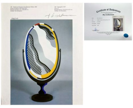 Roy Lichtenstein (1923-1997), Lithograph Image Size: 9 by 11 1/2 in. (22.5 by 29 cm.) All measurements are approximate. Signe