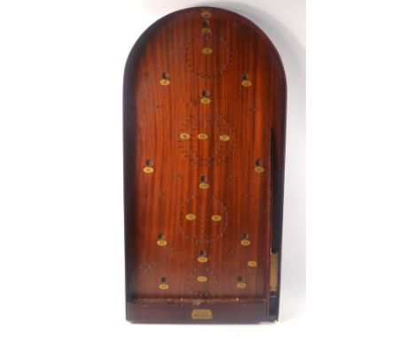 AMERSHAM SIORA Bagatelle board, complete with steel balls