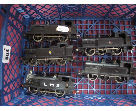 Five 'OO' Gauge/4mm SR Class R1 0-6-0 Tank Steam Locomotives, BR black R/No 31337 three by Hornby Dublo, one each Wrenn and T