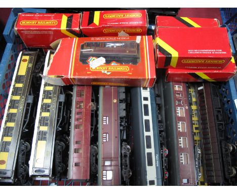 Eleven 'OO' Gauge/4mm Unboxed Coaches, by Lima, Mainline, Hornby, etc, various liveries. Plus three Tri-ang unboxed Pullman's