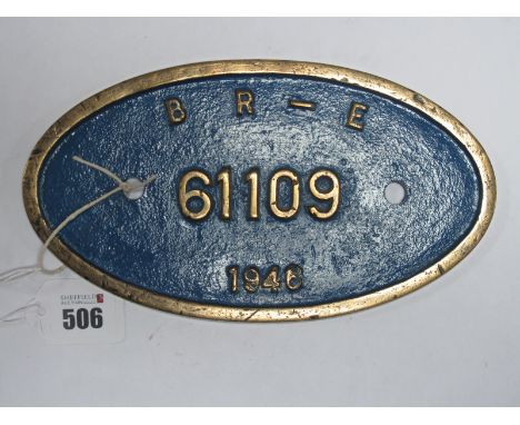 B R - E Works Plate No. 61109, 1946.