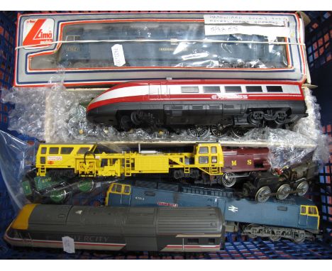 Three 'OO' Gauge/4mm Locomotives, for spares/repair, a Lima "Western Renown" Co-Co Diesel - Hornby 0-4-0 Class D - 4-6-2 Brit