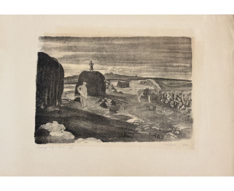 Arthur Robert Laird (British 1881-1958), Stalking Kelp, lithograph on woven paper, 15/100, signed and dated 1934 pencil, unfr