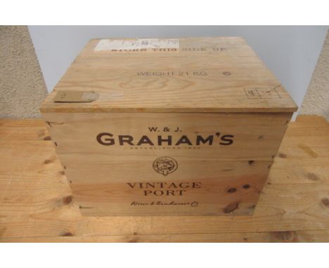 12 bottles 2003 Graham's Vintage Port, OWC (Est. plus 21% premium inc. VAT)