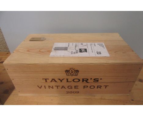 6 bottles 2009 Taylor's Vintage Port, OWC (Est. plus 21% premium inc. VAT)