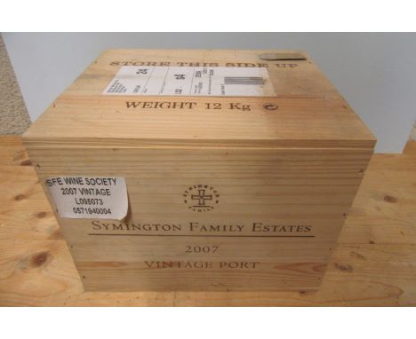 12 half bottles 2007 Symington Family Estates Vintage Port, OWC (Est. plus 21% premium inc. VAT)
