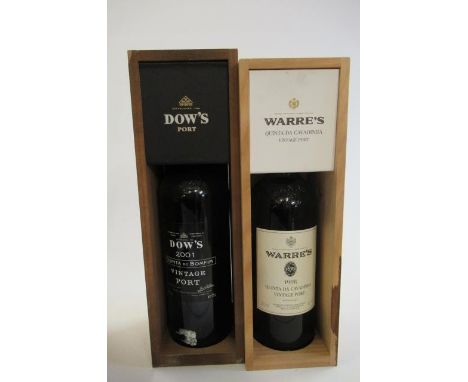 1 bottle 1998 Warre's Quinta Da Cavadinha Vintage Port, together with 1 bottle Dow's 2001 Vintage Port (2) (Est. plus 21% pre