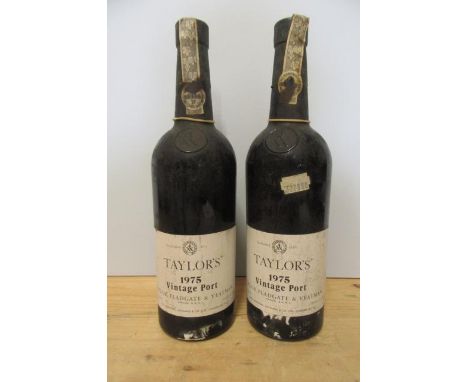 2 bottles 1975 Taylor's Vintage Port (Est. plus 21% premium inc. VAT)