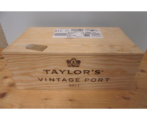 6 bottles 2011 Taylor's Vintage Port, OWC (Est. plus 21% premium inc. VAT)