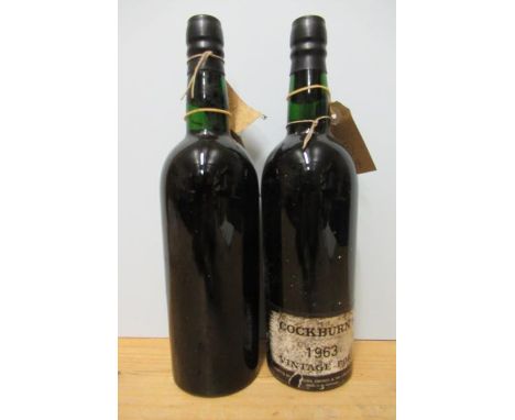2 bottles 1963 Cockburn's Vintage Port (Est. plus 21% premium inc. VAT)