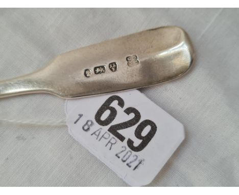 A Georgian Newcastle desert spoon by GL JW 