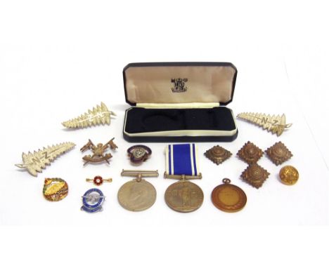 A POLICE LONG SERVICE AND GOOD CONDUCT MEDAL TO CONSTABLE MARY SMITH  (Const. Mary V. Smith), officially impressed, mounted f