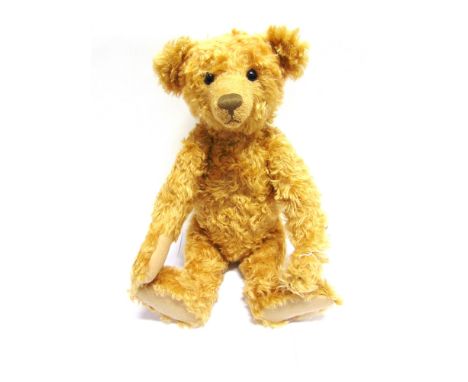 A STEIFF 'BAERLE 43 PAB' REPLICA 1904 COLLECTOR'S TEDDY BEAR  58cm high.