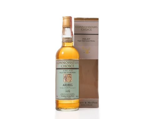  Ardbeg-1975Bottled 1997. Connoisseurs Choice. Specially selected, produced and bottled by Gordon &amp; MacPhail.In original 