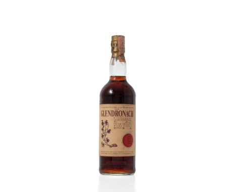  Glendronach-1970 Bottled 1990 by R.W. Duthie &amp; Co., The Glendronach Distillery Co. Ltd. Imported by S. Samaroli. Bottle 