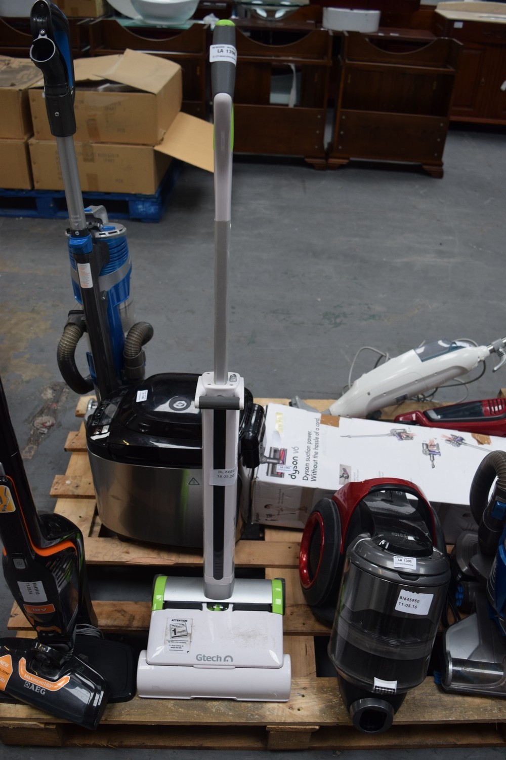 1 X GTECH AIR RAM 22V CORDLESS UPRIGHT VACUUM CLEANER RRP £200 18.05.16