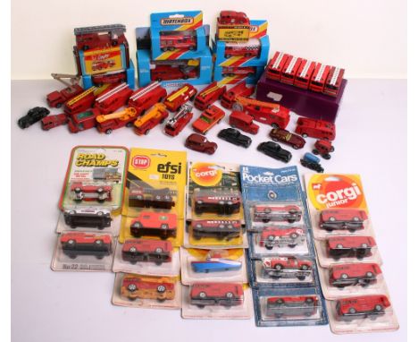 Quantity of Corgi Juniors and Matchbox Superfast Emergency Vehcles,Corgi Junior 16 Rover 35006 x 26 Corgi Junior ERF Fire Ten