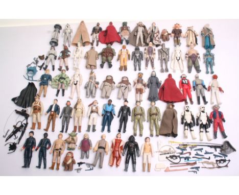 Selection of Vintage Star Wars Action Figures of Empire Strikes Back and Return of the Jedi Vintage, consisting of Leia Bespi