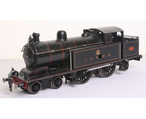 * Marklin c/w gauge I 4-4-2 L &amp; N.W.R Precursor tank engine 44, circa 1912, cab with forward/reverse and stop/start lever