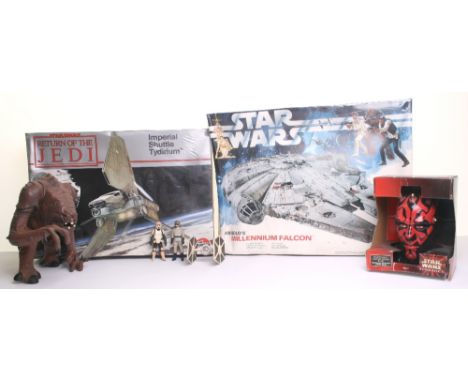 Star Wars Airfix Millenium Falcon complete with the original sealed box of issue, Airfix Return of the Jedi Imperial Shuttle 