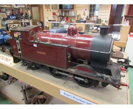 A well engineered 7 1/4" live steam locomotive modelled on a LMS 0-4-2 tank locomotive 'Marie Therese'. Built by M.G Smith, E