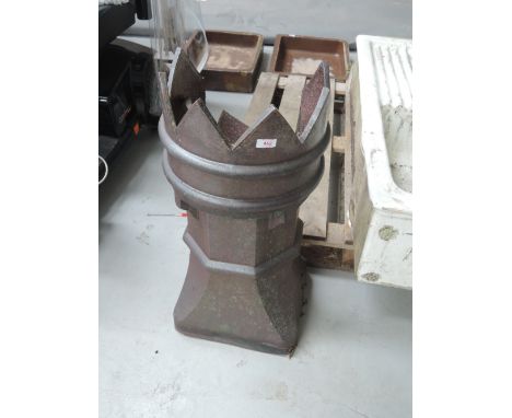 A vintage chimney pot (af)