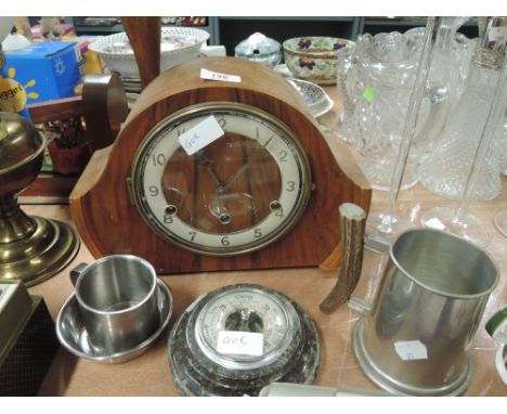 A vintage mantle clock with westminster chime by Andrew