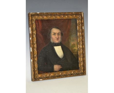 English School (19th century)
Portrait of a Gentleman
oil on panel, 29cm x 24cm
