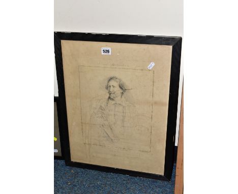 AFTER ANTHONY VAN DYKE 'CLARISSIMUS VIR GASPAR GEVARTIUS', an etching produced under the direction of Captain W. Baillie, dep