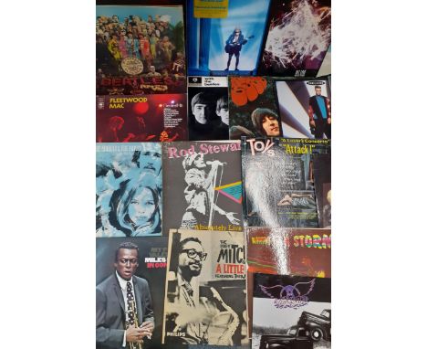 Mixed LPs to include Fleetwood Mac, Iron Maiden, Queen, The Beatles, Michael Jackson, Rod Stewart and jazz-related records an