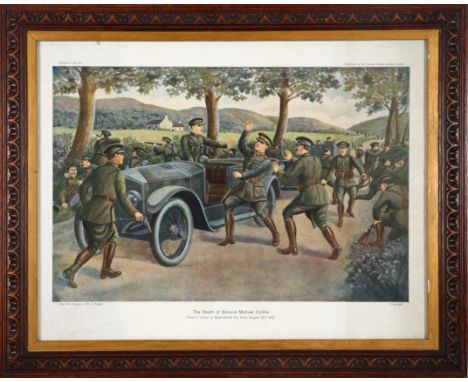 Michael Collins, The Death of General Michael Collins, Killed in Action at Beal na Blath, Co. Cork, August 23rd 1922, after W