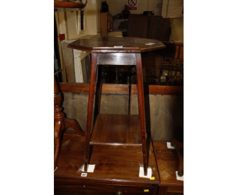 A two tier mahogany occasional table and another Georgian style tripod table Best Bid