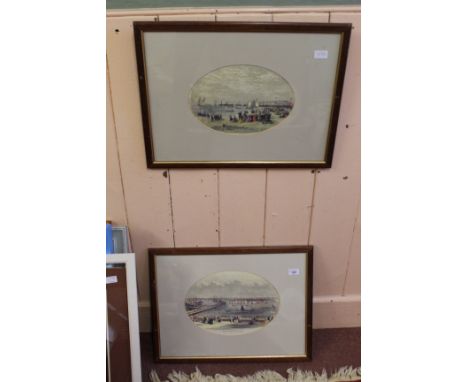 A pair of Lowestoft Regatta prints, 10" x 14"