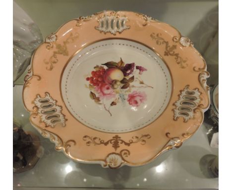 H&R Daniel ceramics, shell pierced dish