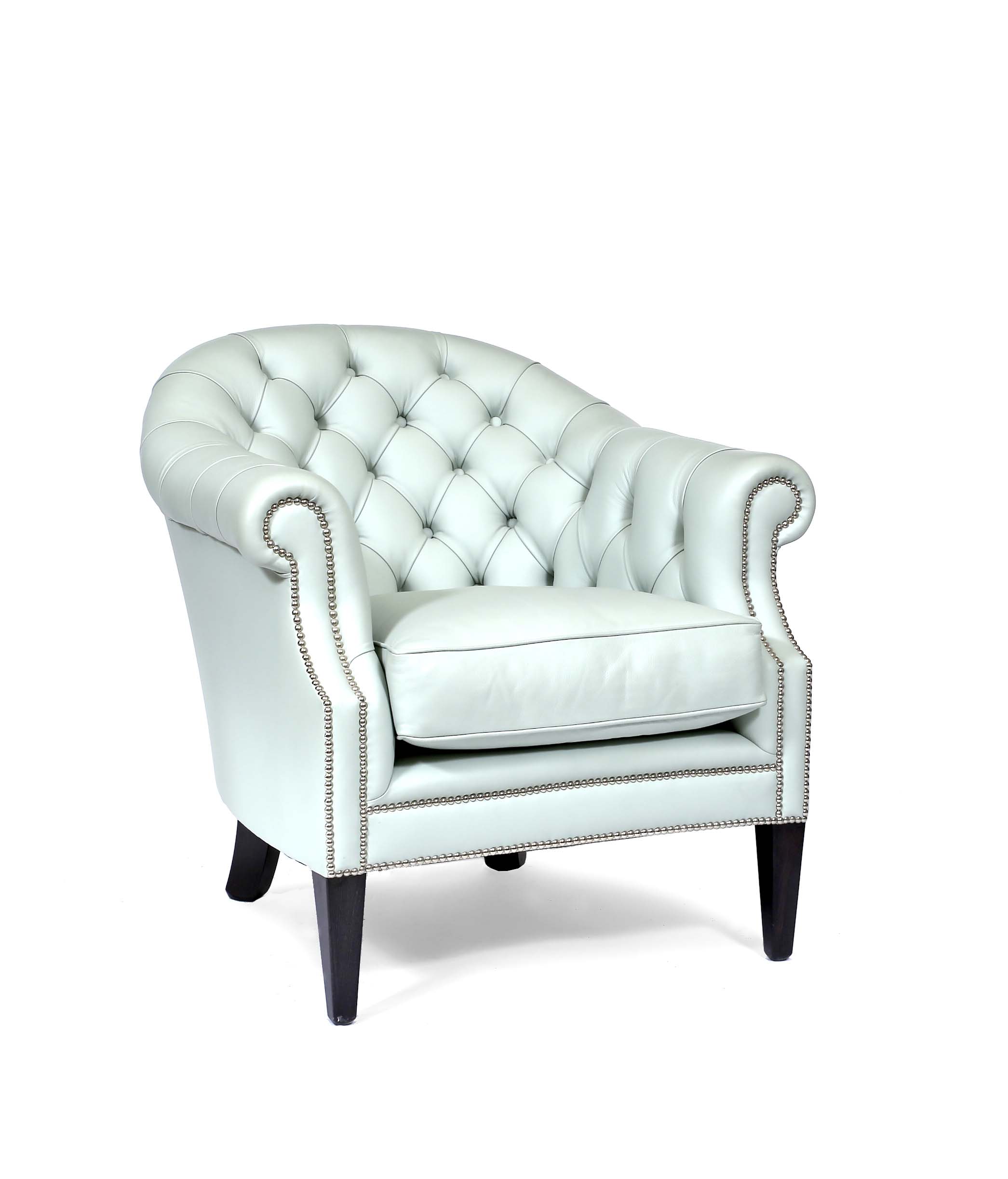 duck egg blue bedroom chair