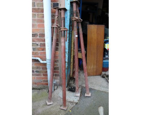 FOUR ACRO PROPS