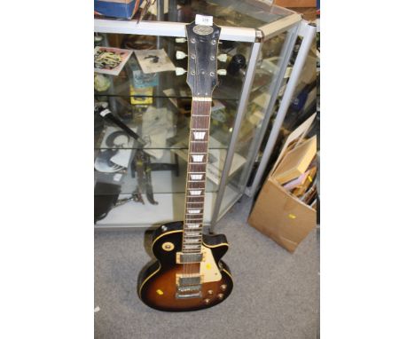 A STAGG SUNBURST ELECTRIC GUITAR