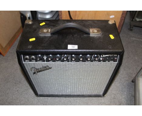 A FENDER CHAMPION 40 GUITAR AMPLIFIER