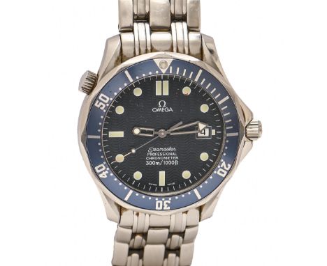 An Omega stainless steel self-winding gentleman's wristwatch, Seamaster Professional Chronometer, Ref 25318000, c2001, No 801