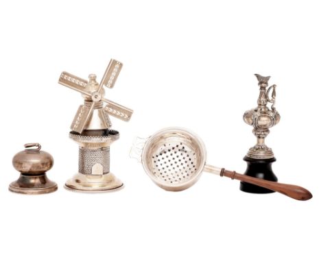 Yacht racing. An Edwardian miniature silver replica of The America's Cup, 71mm h, by William Hutton and Sons Ltd., Birmingham