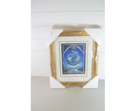 PRINT OF A DRAGON