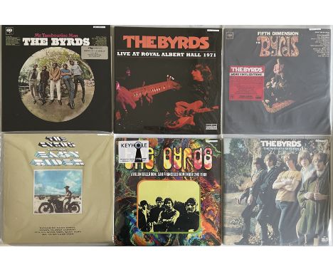 Twelve heayweight contemporary pressings of Byrds LPs to inc: Sweet Heart of The Rodeo (2018, 4xLP, EU We Are Vinyl / Record 