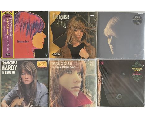 FRANCOISE HARDY - LP COLLECTION. Ten Francoise Hardy LPs spanning the decades, mostly EU / Japan issued. To inc: Personne D'A