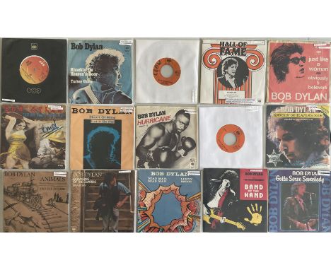 BOB DYLAN - 7" COLLECTION 'PART TWO'. Another fantastic instant archive of 39 x 7" releases from Bob Dylan including many Eur